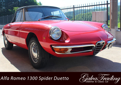 Alfa Romeo 1300 Spider Duetto Rundheck Osso di Sepia